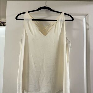 Express Cream Camisole Sleeveless Top